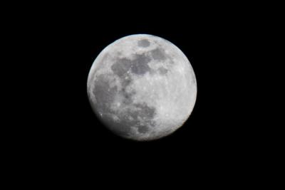 Photo of the moon from the 2025 stargazing event. File photo