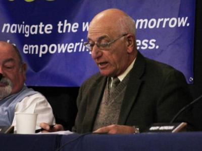 Clifford Sylvia at a 2017 meeting. File photo