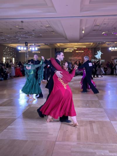 Gilmore said half of the fun is getting dressed up for the dances.