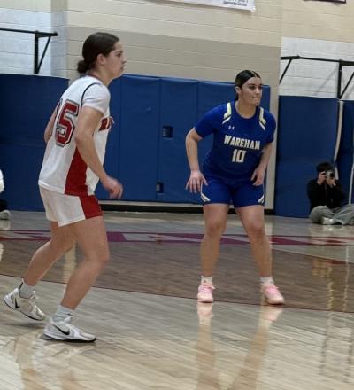 Masaydes Perry takes to the court. Photos source: Mike Fortune
