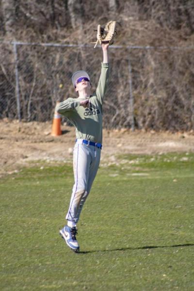 Brenden Quinn goes for the catch. Photos by Brandy Muz
