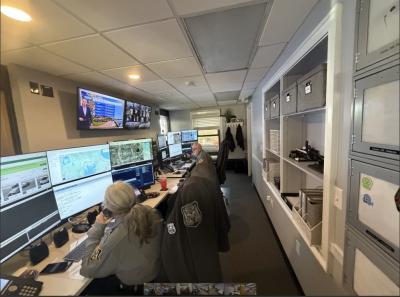 The call center. Photo source: Wareham Police Department