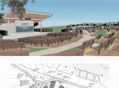 Plans for the renovation. Photo source: Town of Wareham
