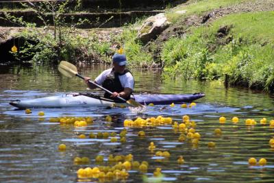 No ducks are getting past Patrick Marshall.
