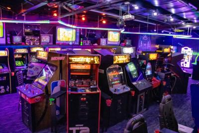 The game area of the new spot.