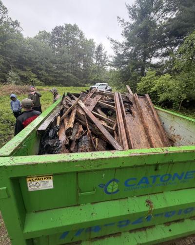 The dumpster of the days successes. 