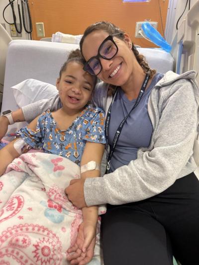 Mia and her mom