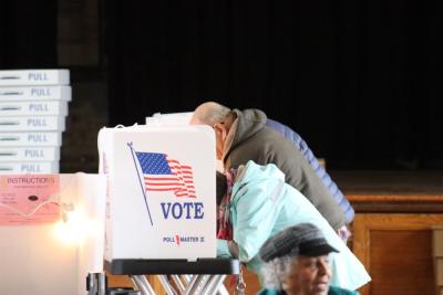 Voters can vote in person at three polling locations on Sept. 1. File photo
