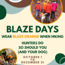 Blaze Days flyer