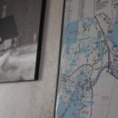 Wareham on the Cape Cod map in the Bourne Information Center. Photos by Brandy Muz