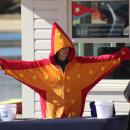 Angie Weldon shows off her starfish costume.