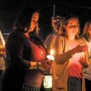 Nadolny's friends, family members and past classmates from Middleboro High School were present at the vigil.