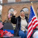 The VFW shows pride for the country.