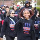 Orange and black turns red, white and blue with the Wareham Tigers Cheer Athletics.