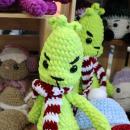 A crochet grinch.