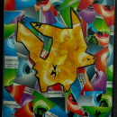 Jones' Pikachu artwork