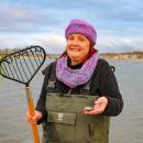 A pro at shellfishing,  Elizabeth Winship said she likes to make "quahog stuffies." Photos by Brandy Muz