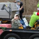 One entrant throws candy to Wareham week.