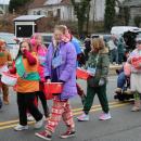 On their honor, the Girl Scouts drop by.