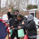 Waves given from parade entrants.