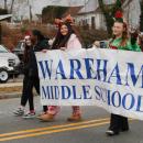 Wareham Middle School shows their holiday spirit.