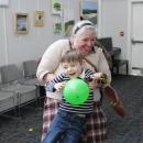 Amanda MacDonald spins Gus during the dances. 