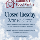 Damieen's Pantry Closed Jan 27th