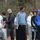 Head Coach Chris Gardner directs his team. 