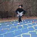 Desmen Andrade during a sprint. 