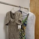 Four dresses have been donated so far in the drive. Photos by Brandy Muz