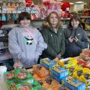 From left, Ainslee Manduca, Chelsea Smith and Faith Coste. Photos by Brandy Muz