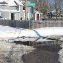 The broken valve to the water main. Photos by Brandy Muz