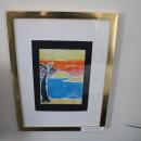 A variety of mediums were used by the students.