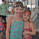 Erin, 6.5, and Lily, 6, pose for a photo. 