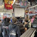 Students listen to Chief Correia speak. Photo source: Wareham Police Department