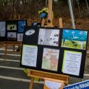 Dog-themed art, poems and essays were on display during the event. 