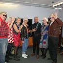 Second Half Members dressed for '50's Rock & Roll Dance Party