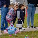 Hailey Hall takes her mark. 