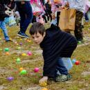 Eggcellent grabs all around for participants.