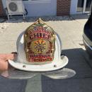 The hat he worked hard to wear.