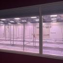 The grow room soon to be filled by marijuana plants.
