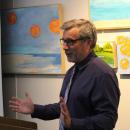 Library Director Patrick Marshall gives a closing statement that's one for the books. Photos by Brandy Muz