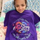 Mia with Mia Strong shirt