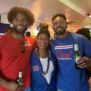 Ben Andrade, Lynn Spinola and Harold McCoo
