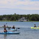 Kayakers on the water