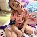 Mia at hospital 