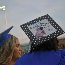 A cap commemorating an old friend. 