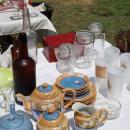 Kellogg's bottles and glassware. 