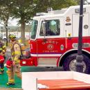 Other than firefighting, her job includes inspection services, public assistance and acting as a first responder.