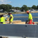 Construction has resumed along Route 6. File photo
